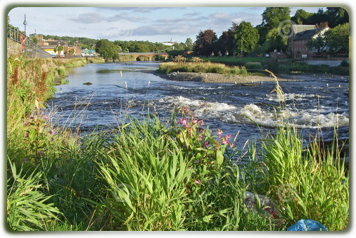Nith, Barndannoch Farm, Closeburn Castle